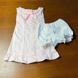 American Girl doll dress & bloomers